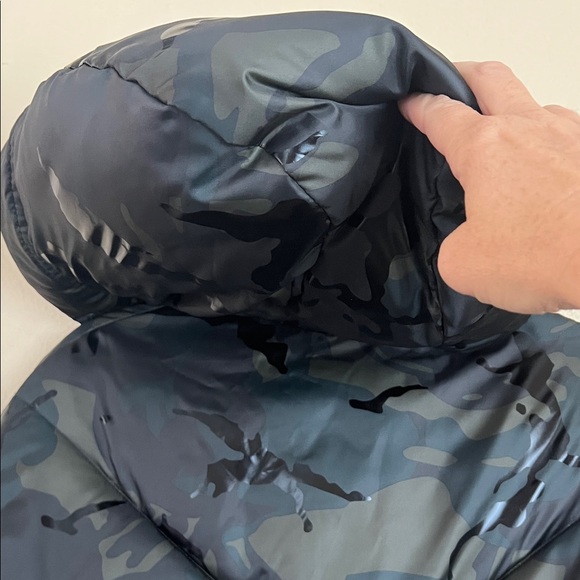 Zara Quilted Camouflage Puffer Jacket - Picture 10 of 12